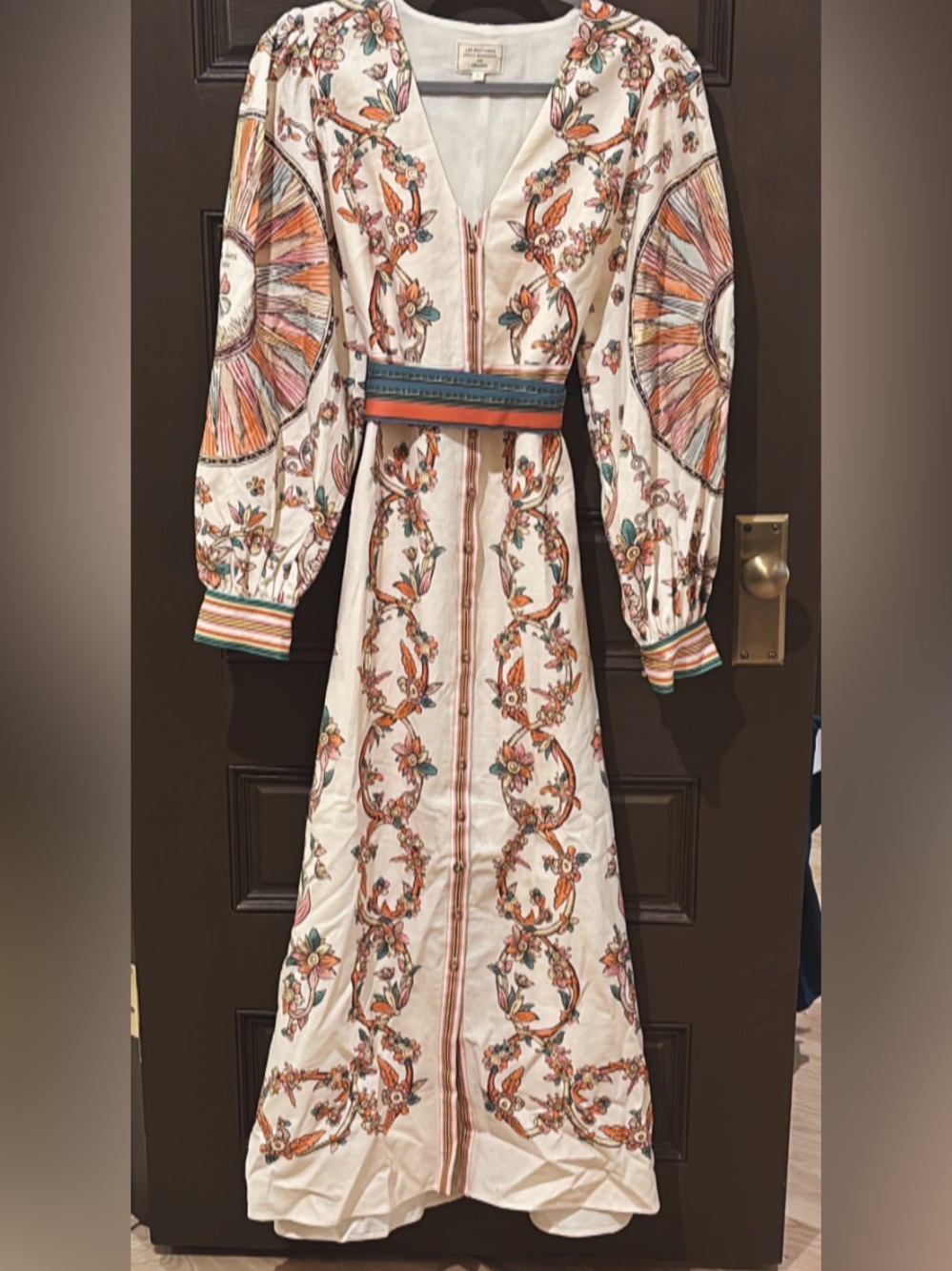 NWOT Sezane Ithea Maxi Dress, Size 4 $310 - Picture 5 of 8